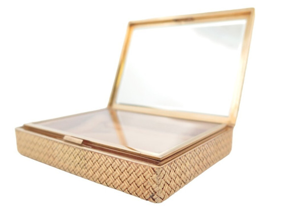  poudrier van cleef arpels 137.5g or jaune