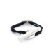 BRACELET HERMES SKIPPER 13CM EN ARGENT MASSIF 925 & CORDON SILVER BANGLE 350€