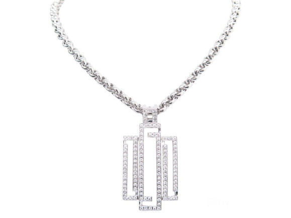  collier pendentif edouard nahum 45 a 55 cm en or