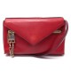 SAC A MAIN CHLOE CASSIE 3S0068 BANDOULIERE EN CUIR ROUGE PURSE HAND BAG 850€