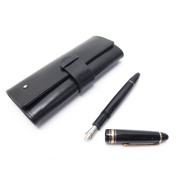 NEUF STYLO PLUME MONTBLANC MEISTERSTUCK LE GRAND TRAVELER 147 + ETUI PEN 890€