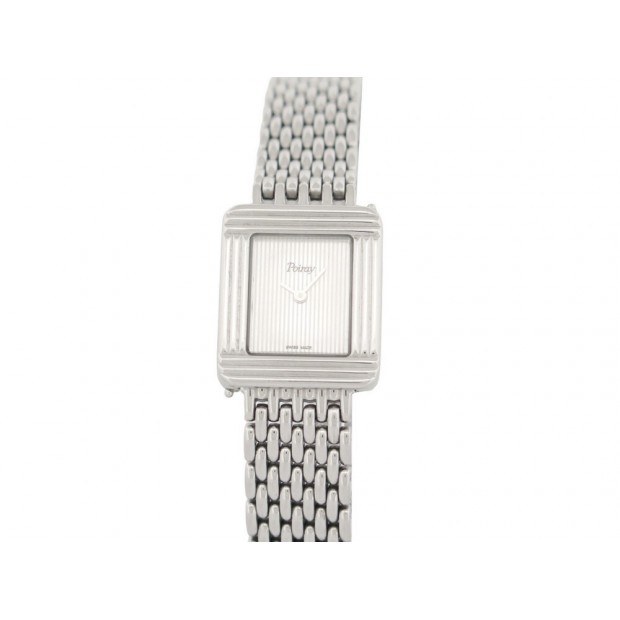 MONTRE POIRAY MA PREMIERE RECTANGULAIRE 41501 27MM QUARTZ ACIER WATCH 2940€