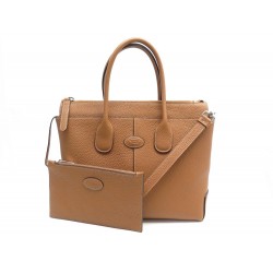 SAC A MAIN TOD S DI BAG MM EN CUIR MARRON + BANDOULIERE LEATHER HAND BAG 2100€