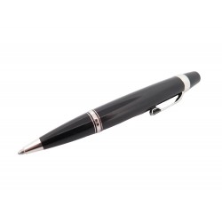 STYLO BILLE MONTBLANC BOHEME 5055 EN RESINE NOIRE BLACK BALLPOINT PEN 845€