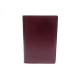 VINTAGE COUVERTURE PORTE AGENDA HERMES GM CUIR BOX BORDEAUX DIARY COVER 356€