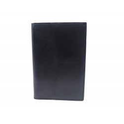 VINTAGE COUVERTURE PORTE AGENDA HERMES GM CUIR CHEVREAU NOIR DIARY COVER 356€