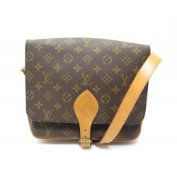 VINTAGE SAC A MAIN LOUIS VUITTON CARTOUCHIERE MM M51253 TOILE MONOGRAM BAG 1390€