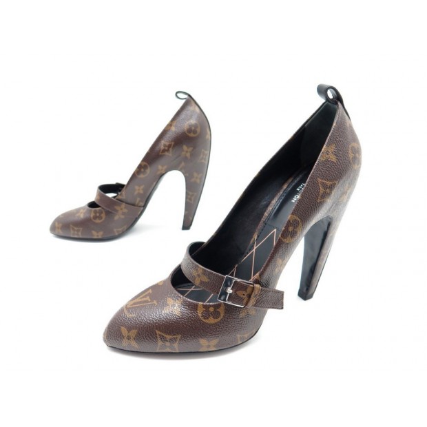 NEUF CHAUSSURES LOUIS VUITTON STAR POWER PUMP 39 ESCARPINS MONOGRAM SHOES 1060€