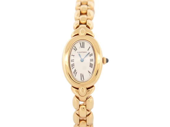 montre cartier baignoire grain d'orge 31 mm en or