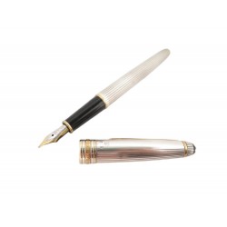 STYLO PLUME MONTBLANC MEISTERSTUCK SOLITAIRE DOUE EN ARGENT 925 SILVER PEN 900€