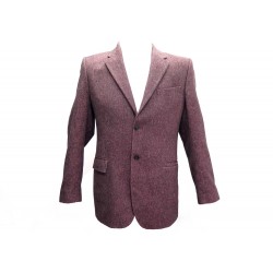 NEUF VESTE GIVENCHY MEN 48 M EN LAINE BORDEAUX NEW BURGUNDY WOOL JACKET 2350€