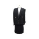 TAILLEUR CHANEL VESTE & JUPE 42 L TWEED LAINE NOIR BOUTONS COCO JACKET 6500€