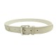 CEINTURE CHRISTIAN DIOR CROIX EN TOILE ET CUIR BEIGE CROSS CANVAS BELT 500€