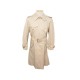 VINTAGE MANTEAU BURBERRYS IMPERMEABLE TRENCH LONG L 42 EN COTON BEIGE COAT 1550€