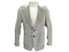 veste gucci 19y1f0 50 m en velours gris coton et soie