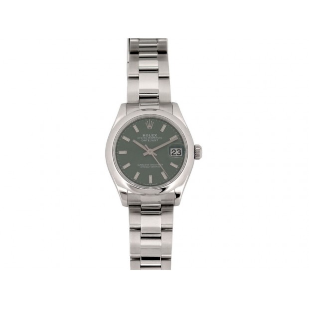 NEUF MONTRE ROLEX 278240 DATEJUST 31 MM VERT OYSTER PERPETUAL AUTOMATIQUE 7150€