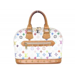 SAC A MAIN LOUIS VUITTON ALMA PM TOILE MONOGRAM MULTICOLORE MURAKAMI BAG 2375€