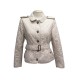 MANTEAU VESTE BURBERRY PARKA S 36 BEIGE TARTAN BLOUSON MATELASSE JACKET 1190€