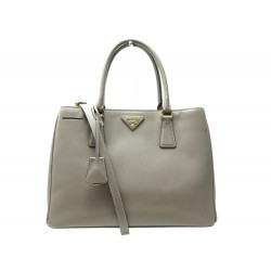 NEUF SAC A MAIN PRADA BN1874 CABAS GRAND GALLERIA CUIR SAFFIANO TAUPE BAG 3600€