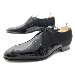 NEUF CHAUSSURES LOUIS VUITTON SOLFERINO 1A44OQ DERBY 8 42 EN CUIR VERNI 875€