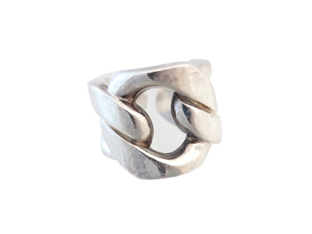 HERMES CHEVALIERE RIVET ARGENT TITANE