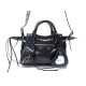 NEUF SAC A MAIN BALENCIAGA NEO CAGOLE XS 700940 CUIR NOIR BANDOULIERE BAG 1890€