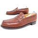 NEUF CHAUSSURES JM WESTON MOCASSINS 180 8B 42 FIN CUIR MARRON LOAFERS SHOES 750€