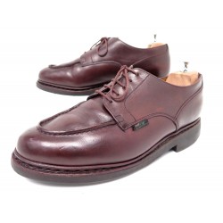 CHAUSSURES PARABOOT CHAMBORD 9.5F 43.5 DERBY EN CUIR MARRON LEATHER SHOES 430€