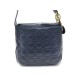 SAC A MAIN CHRISTIAN DIOR LADY CANNAGE HOBO EN CUIR BLEU LEATHER HAND BAG 2900€