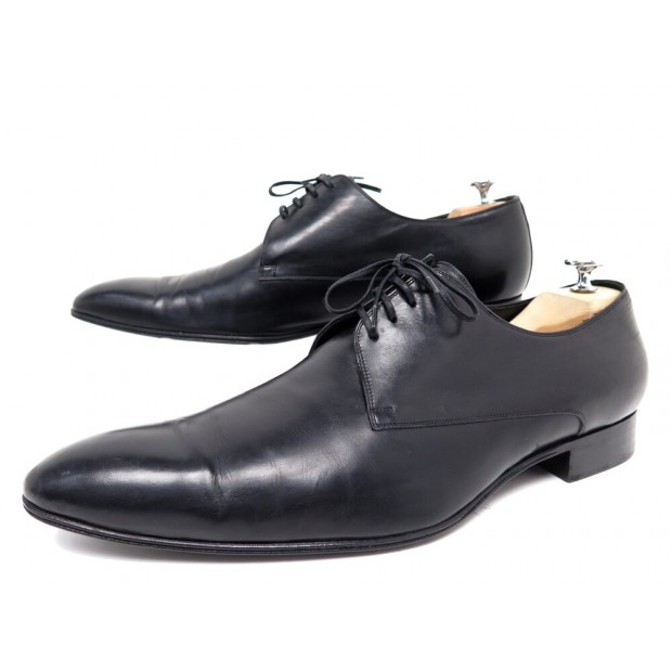 CHAUSSURE CHRISTIAN DIOR HEDI SLIMANE 46 DERBY EN CUIR NOIR LEATHER SHOES 1200€