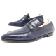 CHAUSSURES BERLUTI MOCASSINS ANDY DEMESURE 11 45 CUIR PATINE BLEU LOAFER 1980€