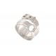 BAGUE HERMES DEBRIDEE GM T 53 EN ARGENT 925 10GR SILVER STERLING RING 635€