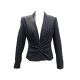 NEUF VESTE CHRISTIAN DIOR PLISSEE 8A21205A1500 NOIR 38 M FOLDED BLACK VEST 3600€