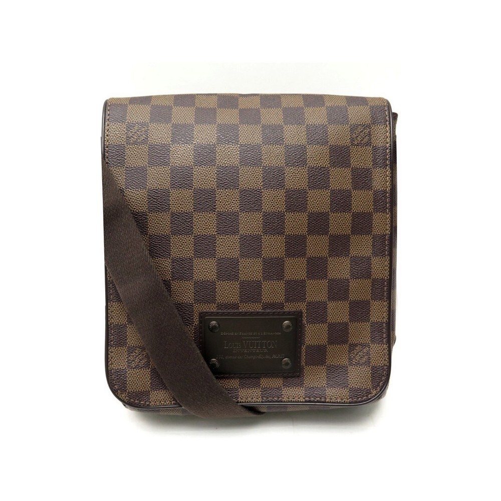 LOUIS VUITTON Brooklyn PM N51210 Damier Ebene Canvas