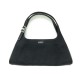 SAC A MAIN GUCCI HOBO 001.4243 PORTE EPAULE EN TOILE ET CUIR NOIR HAND BAG 1190€