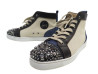 chaussures christian louboutin baskets lou spikes 45