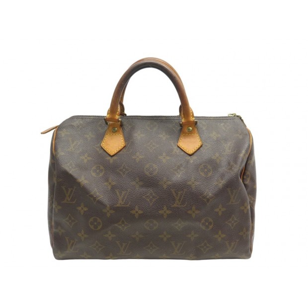 SAC A MAIN LOUIS VUITTON SPEEDY 30 EN TOILE MONOGRAM M41108 CANVAS HANDBAG 1250€