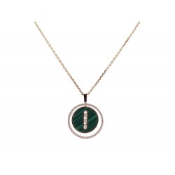 NEUF COLLIER MESSIKA LUCKY MOVE MM MALACHITE DIAMANTS OR 18K NECKLACE 5750€