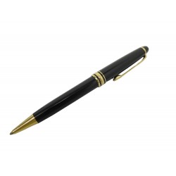 VINTAGE STYLO BILLE MONTBLANC MEISTERSTUCK CLASSIQUE DORE 164 NOIR+ ECRIN 395€