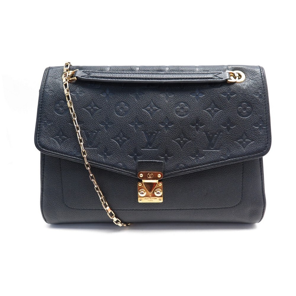 LOUIS VUITTON Empreinte Studded Saint Germain BB Gris Silver