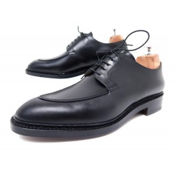 NEUF CHAUSSURES PARABOOT DERBY ROUSSEAU 9 43 CHASSE CUIR NOIR LEATHER SHOES 485€