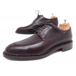 NEUF CHAUSSURES PARABOOT DERBY ROUSSEAU 9 43 DEMI CHASSE CUIR LEATHER SHOES 485€