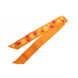 NEUF FOULARD TWILLY HERMES BAL DE BULLES RYBALTCHENKO EN SOIE ORANGE SCARF 180€