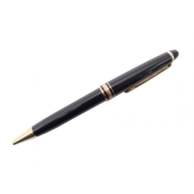 STYLO BILLE MONTBLANC MEISTERSTUCK CLASSIQUE DORE MB10883 RESINE NOIRE PEN 425€