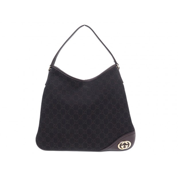 NEUF SAC A MAIN GUCCI NEW BRITT HOBO TOILE GG 231822 CANVAS PURSE HAND BAG 1890€