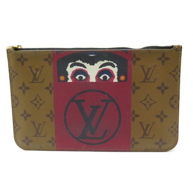 Pre-owned Louis Vuitton Bum Bag / Sac Ceinture Ecru Shearling Clutch Bag