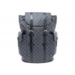 NEUF SAC A DOS LOUIS VUITTON CHRISTOPHER MM TOILE DAMIER GRAPHITE BACKPACK 2600€