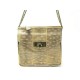 SAC A MAIN CHLOE SALLY EN CUIR DE PYTHON CHAINE EN METAL DORE BAG PURSE 2160€