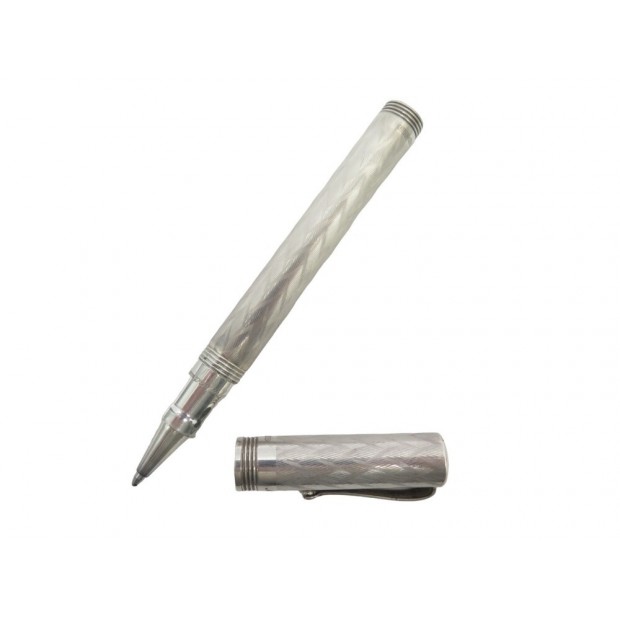 STYLO BILLE MONTEGRAPPA REMINISCENCE HERITAGE ARGENT 925 SILVER ROLLERBALL PEN