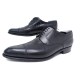 CHAUSSURES JM WESTON DERBY CUIR NOIR 10.5C 44.5 CUIR NOIR LEATHER SHOES 650€